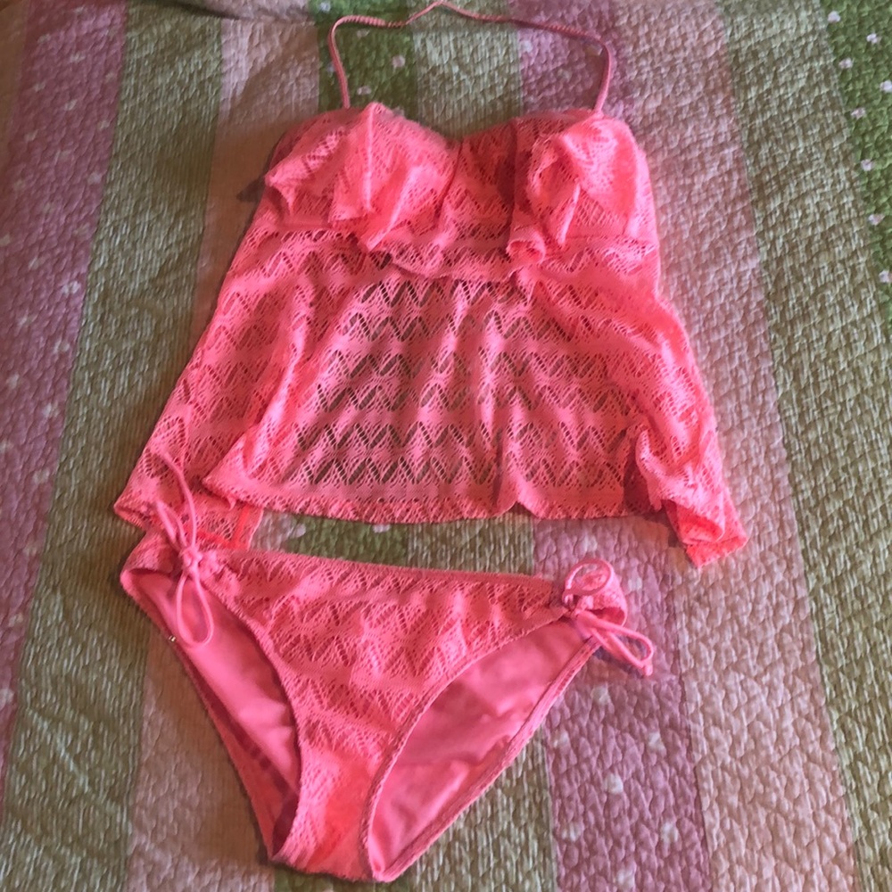Pink swim suit